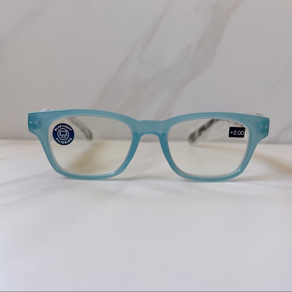 NWT Peepers Reading Glasses +2.00 with Blue Light Lens (Vintage Vibes)